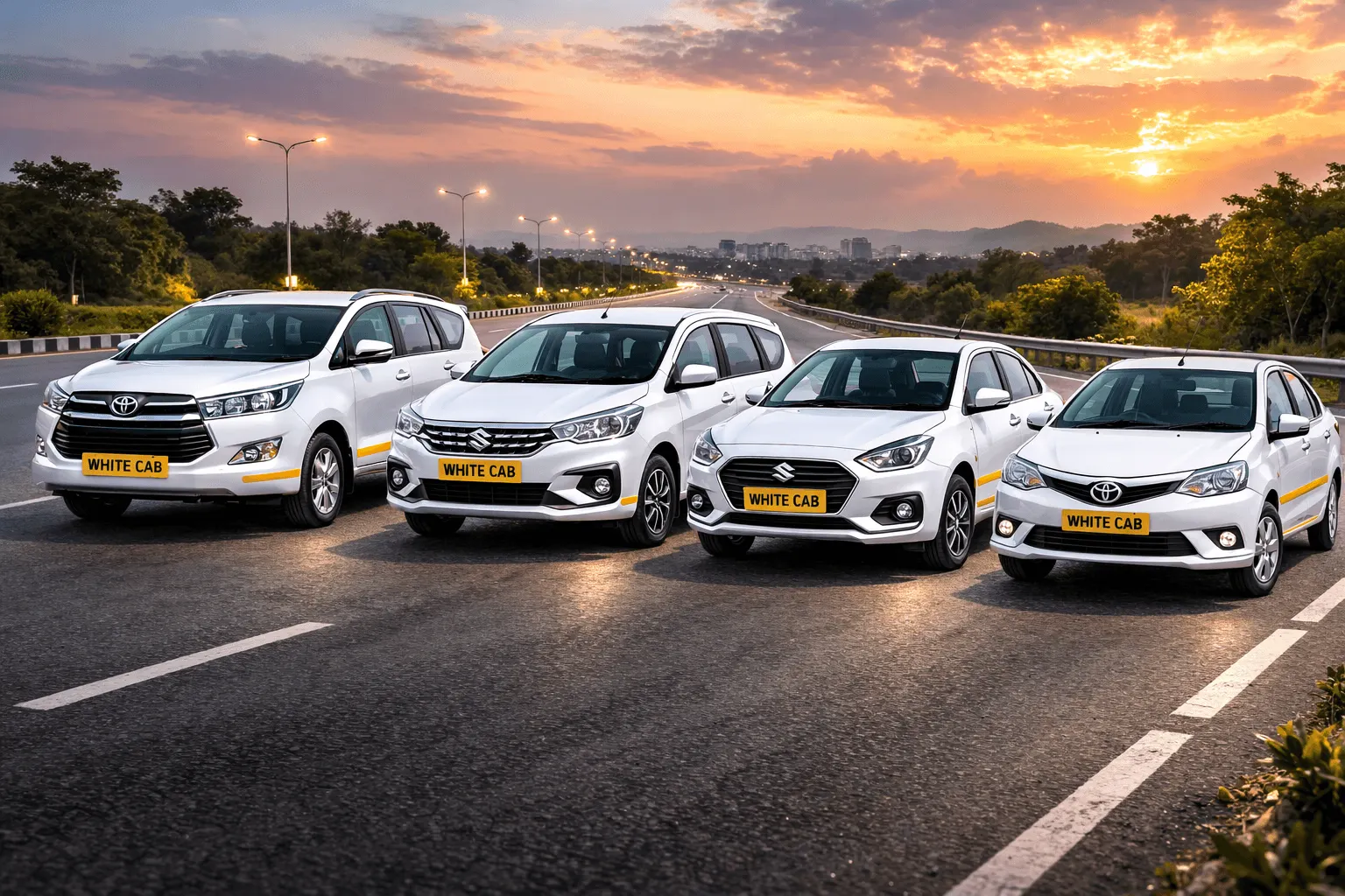 NetraCab outstation cab service from Surat